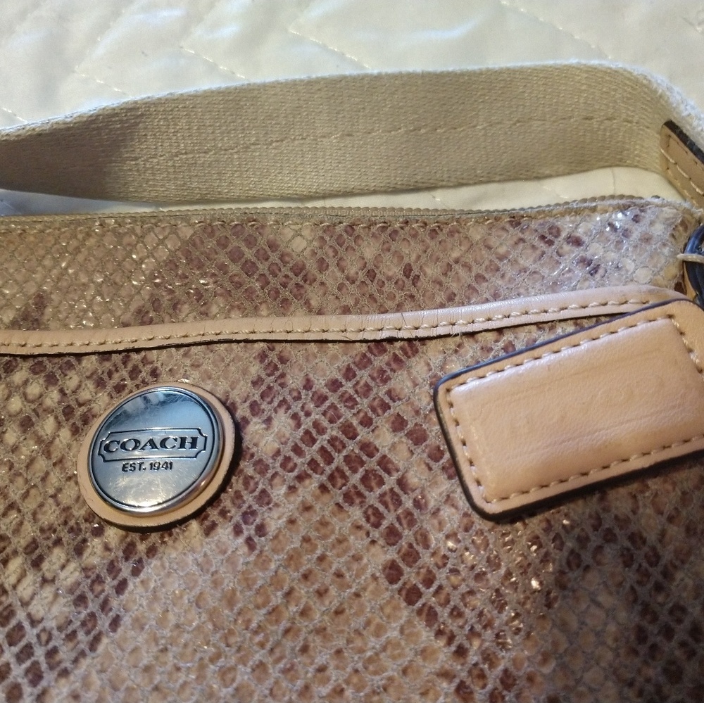 Coach, cross body purse